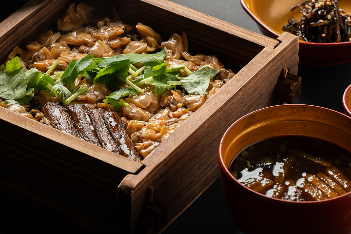 Restaurant food