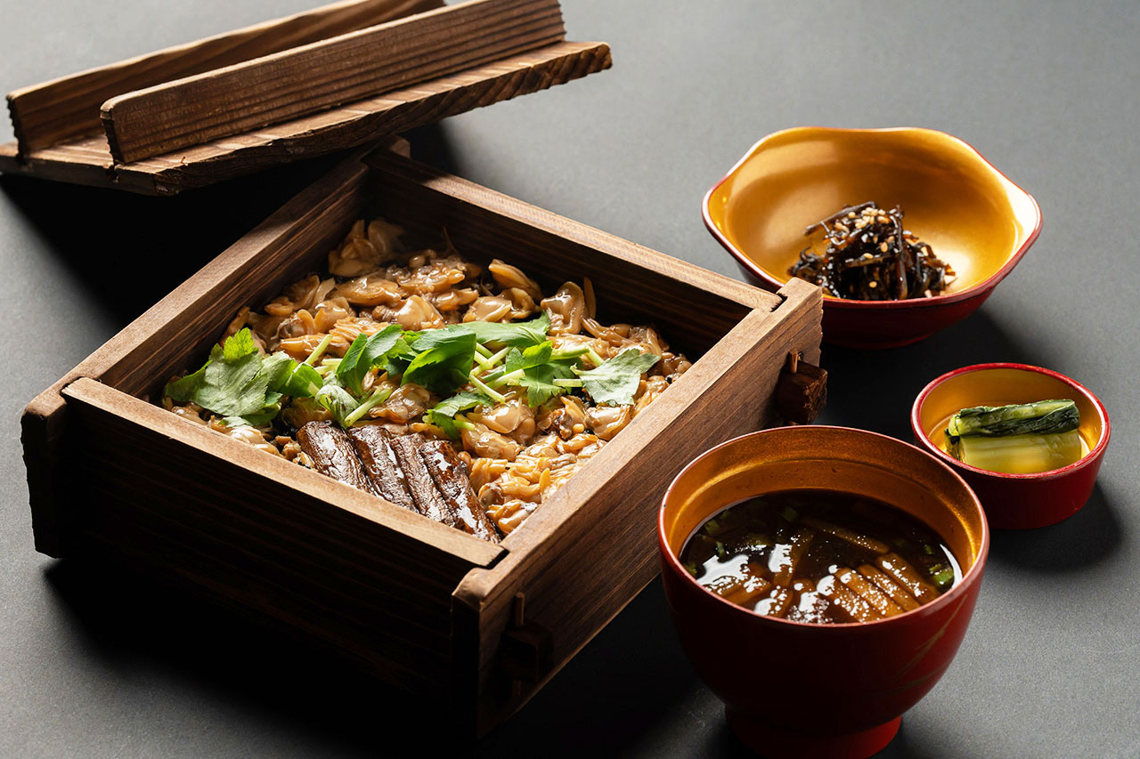 Restaurant food